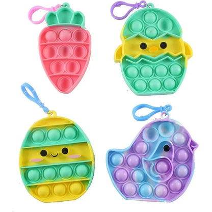 4" Easter Bubble Popper Clip on Assorted Styles