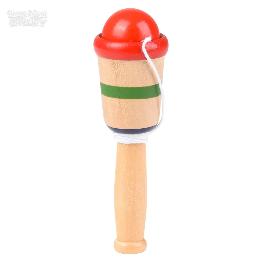 4" Mini Wooden Catch Ball Game