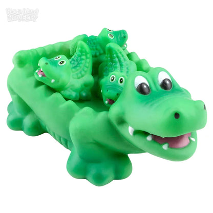 4 Piece Alligator Bath Play Set