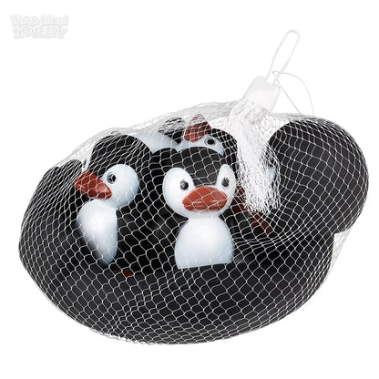 4 Piece Penguin Bath Play Set