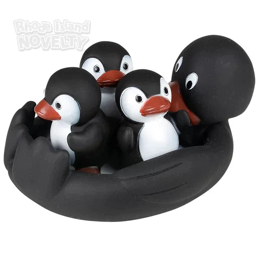 4 Piece Penguin Bath Play Set