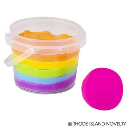 4" Rainbow Bouncing Putty