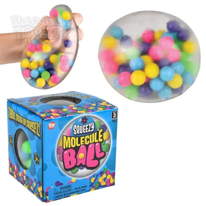 4" Squeezy Molecule Ball