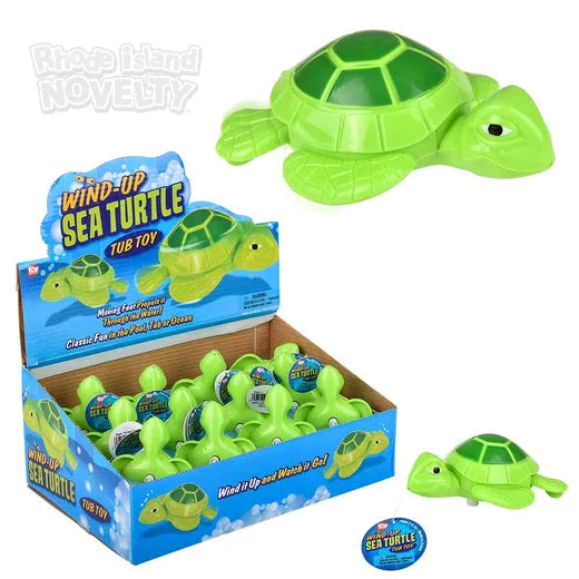 4" Wind Up Turtle Bath Toy