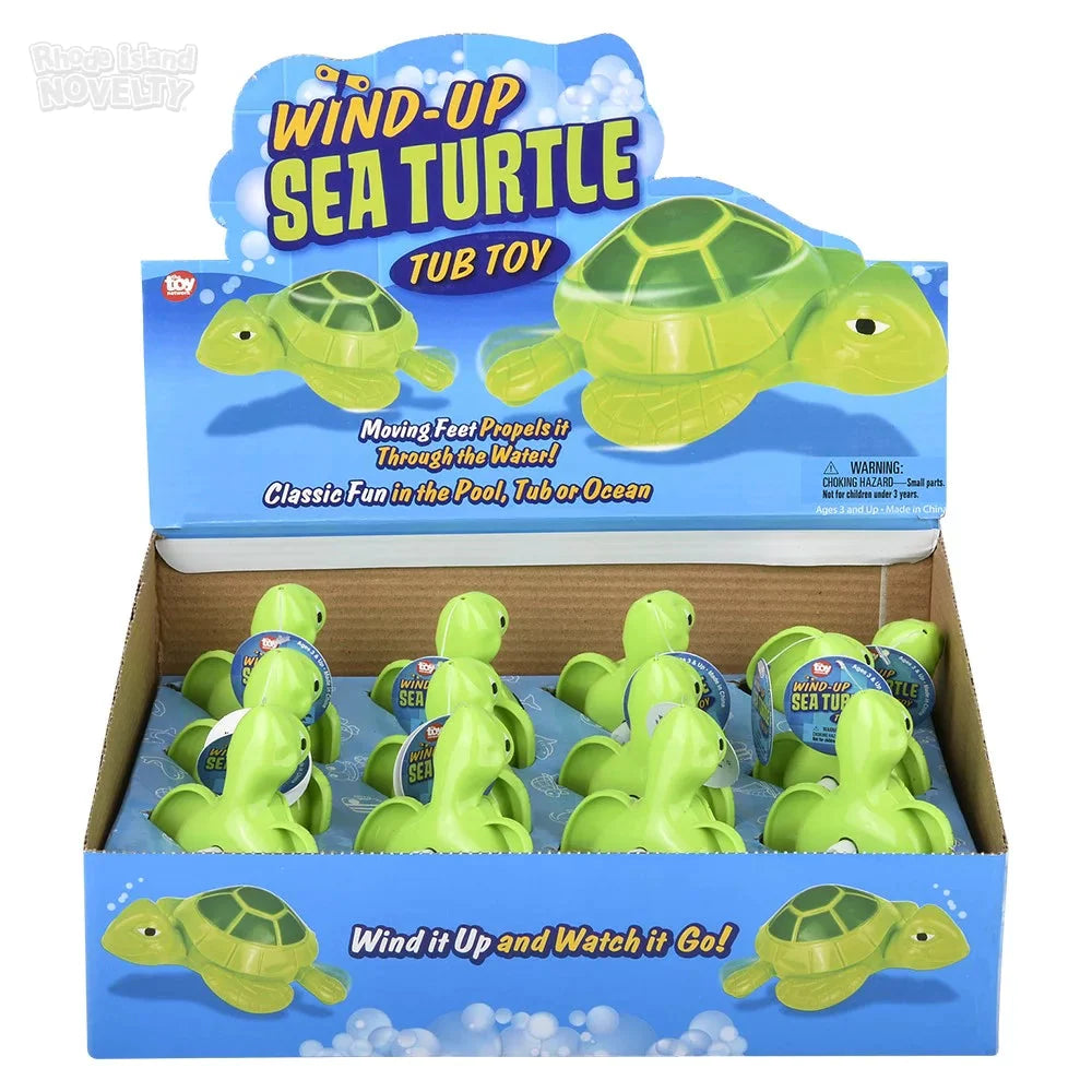 4" Wind Up Turtle Bath Toy