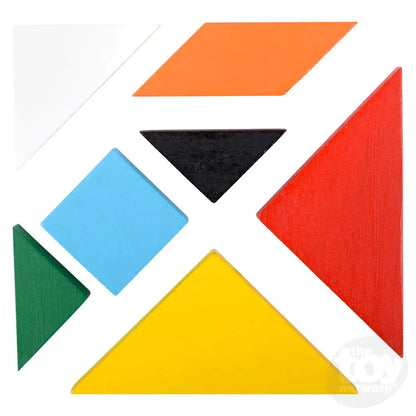 4" Wooden Tangram Puzzles