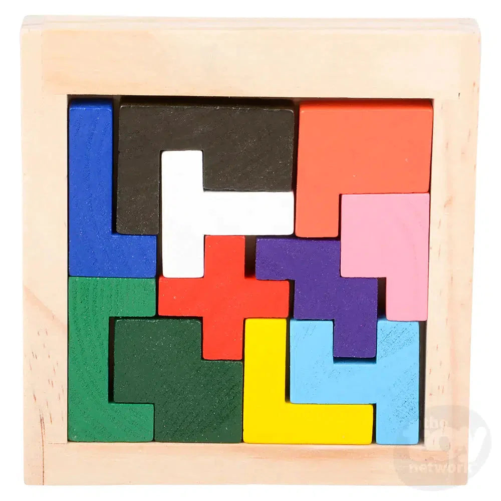 4" Wooden Tangram Puzzles