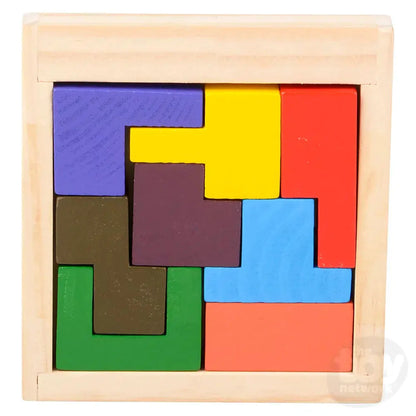 4" Wooden Tangram Puzzles