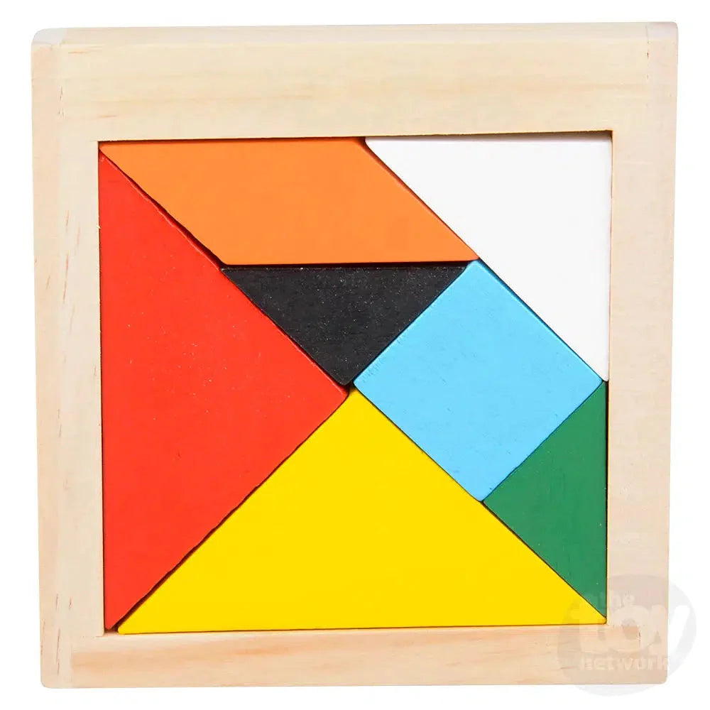 4" Wooden Tangram Puzzles