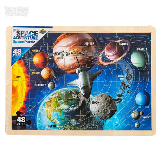 48 Piece Space Wooden Puzzle