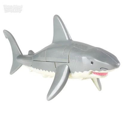 5" Great White Shark Transforming Robot Action Figure