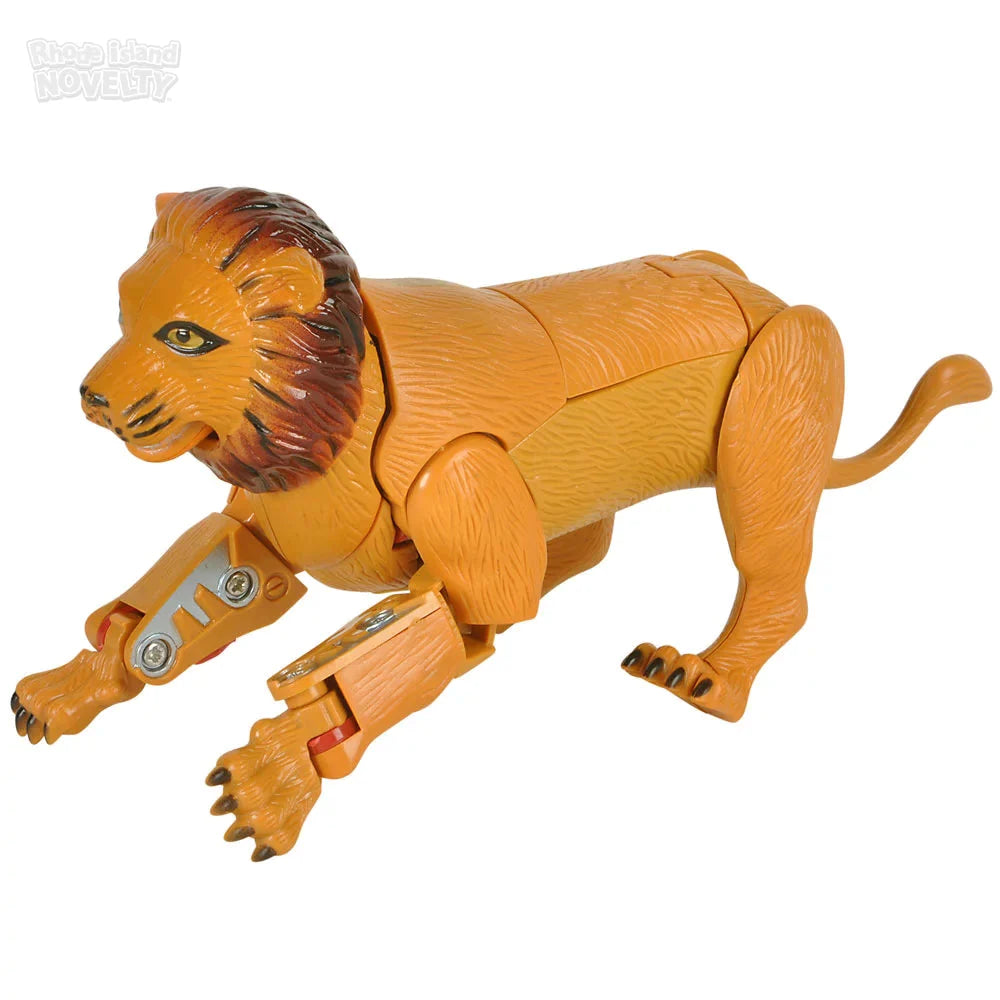 5" Lion Transforming Robot Action Figure