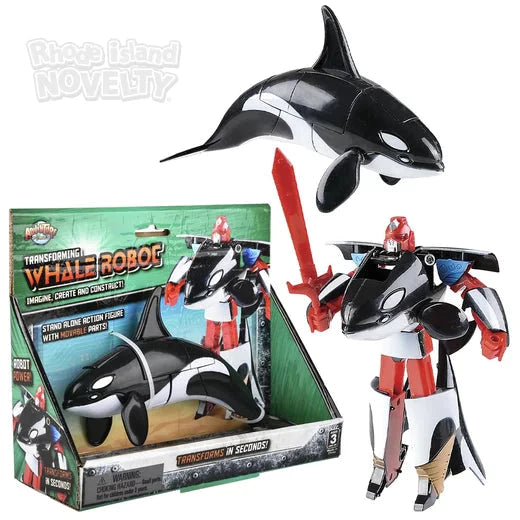 5" Orca Transforming Robot Action Figure