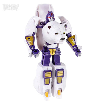 5" Polar Bear Transforming Robot Action Figure