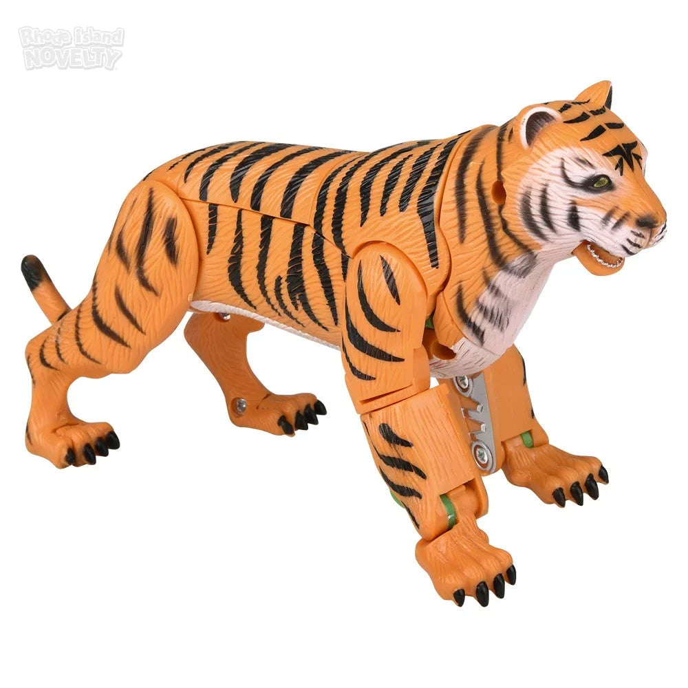 5" Tiger Transforming Robot Action Figure