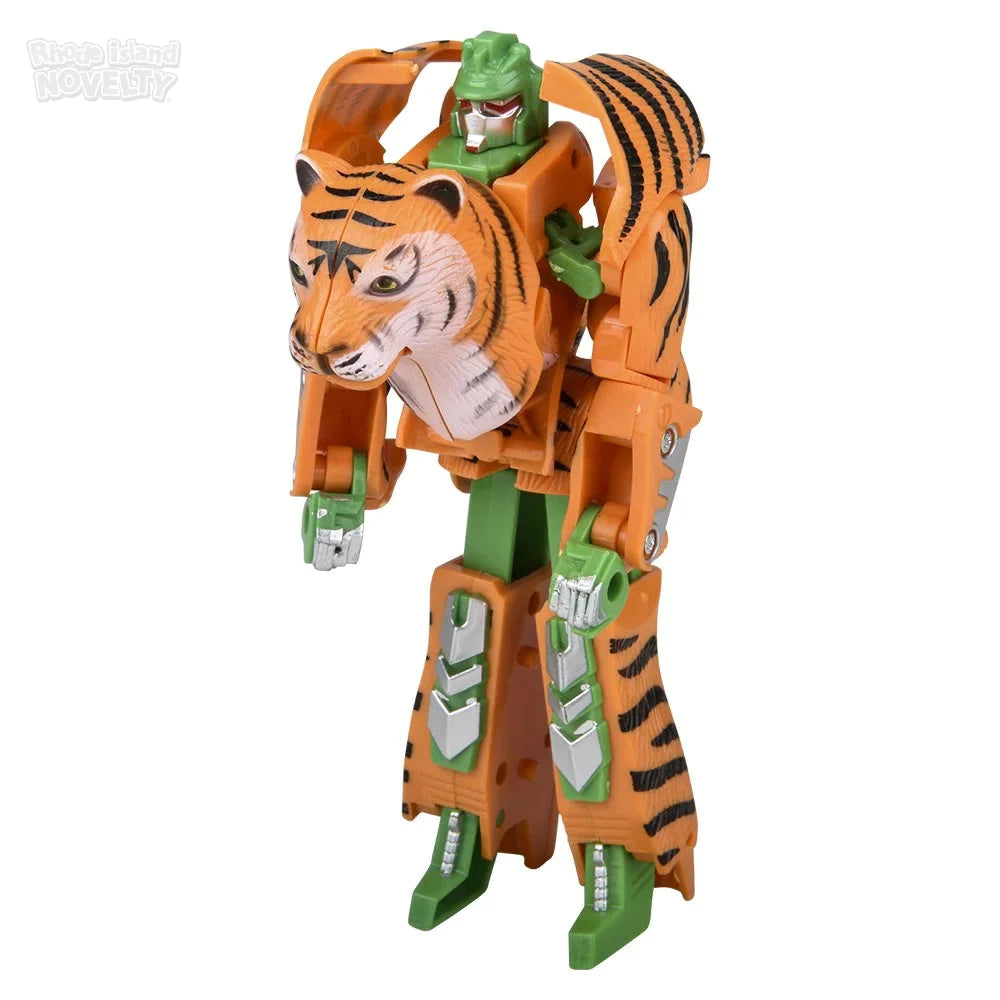 5" Tiger Transforming Robot Action Figure