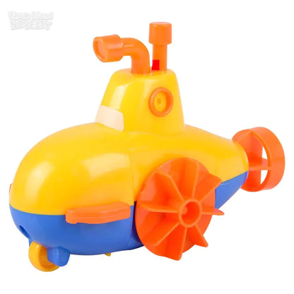 5.5" Wind Up Submarine Bath Toy