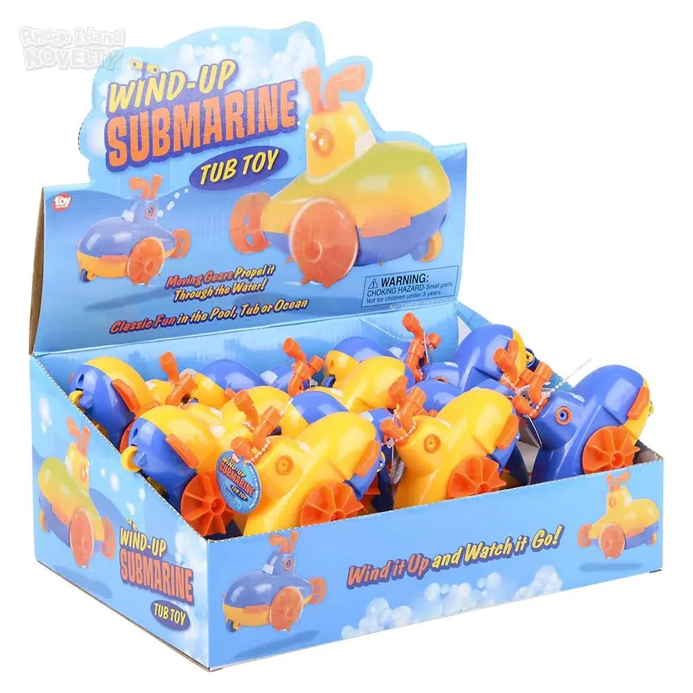 5.5" Wind Up Submarine Bath Toy