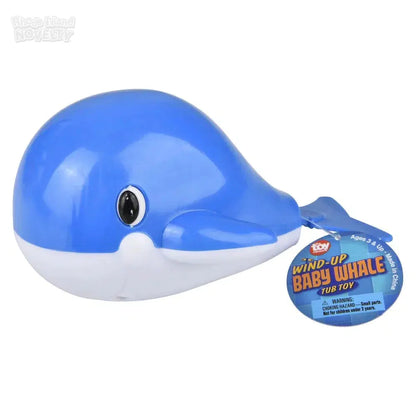 5.5" Wind Up Whale Bath Toy