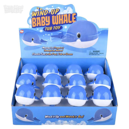 5.5" Wind Up Whale Bath Toy