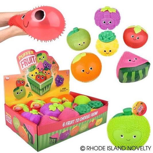 6" Puffer Fruit - Assorted Styles