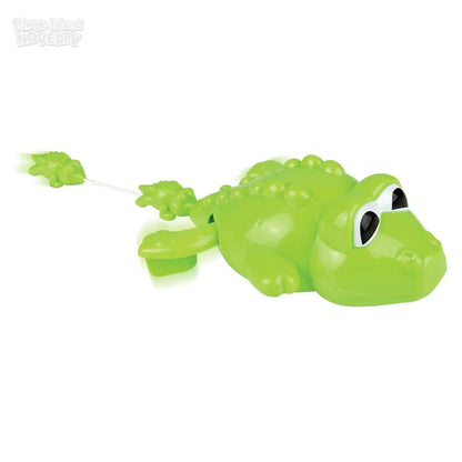 6" Pull-String Alligator Bath Toy