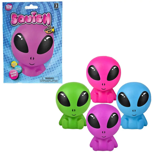 6" Squish Galactic Alien - Assorted Styles