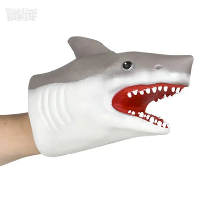 6" Stretchy Shark Hand Puppet