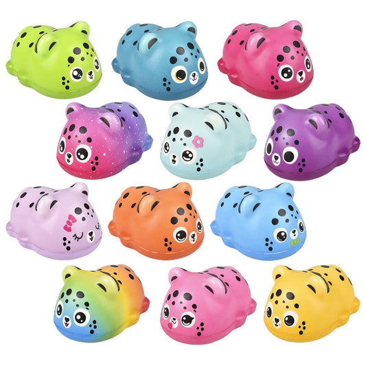 6.25" Squishy Cheetah - Assorted Styles