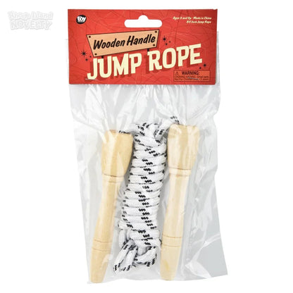 7 Foot Jump Rope With Wooden Handle