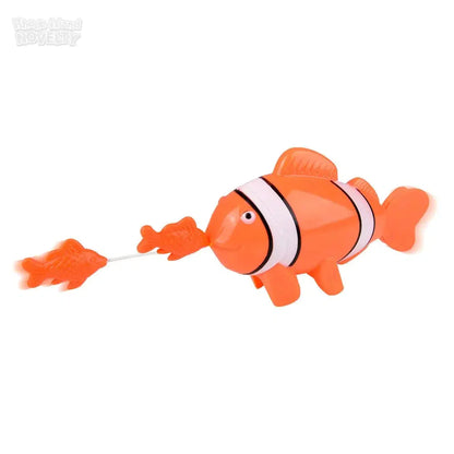 7" Pull-String Clownfish Bath Toy