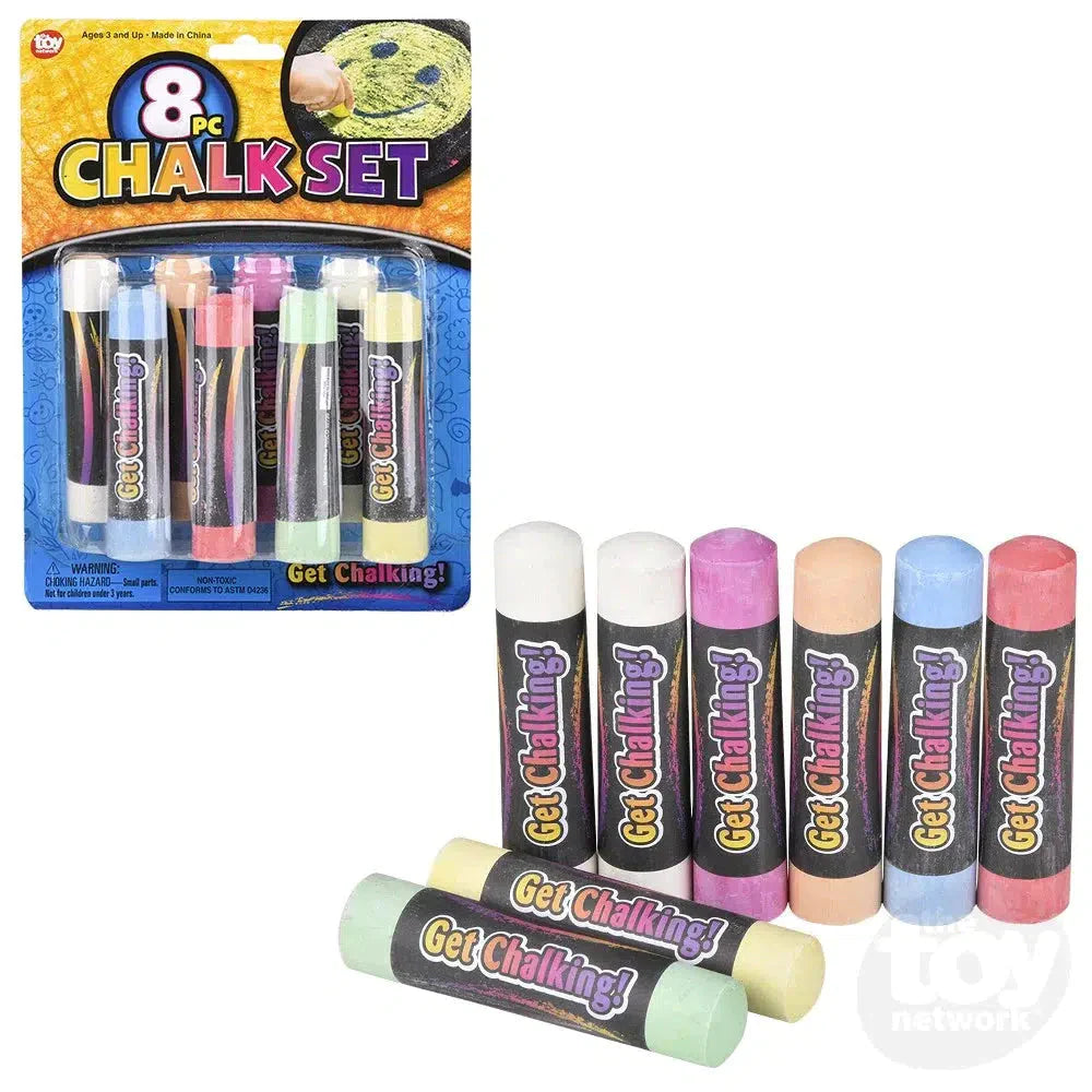 7.5" Chalk Set 8 Pieces