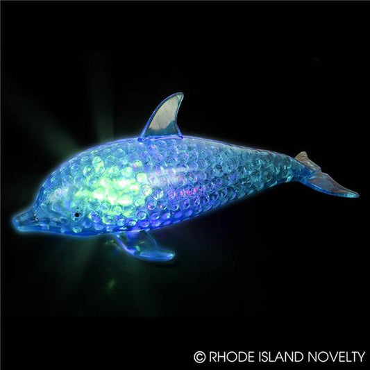 7.5" Light-Up Squeezy Bead Dolphin