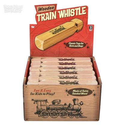 7.5" Wooden Train Whistle