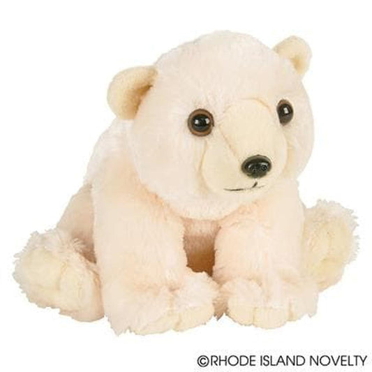 8" Animal Den Polar Bear Plush