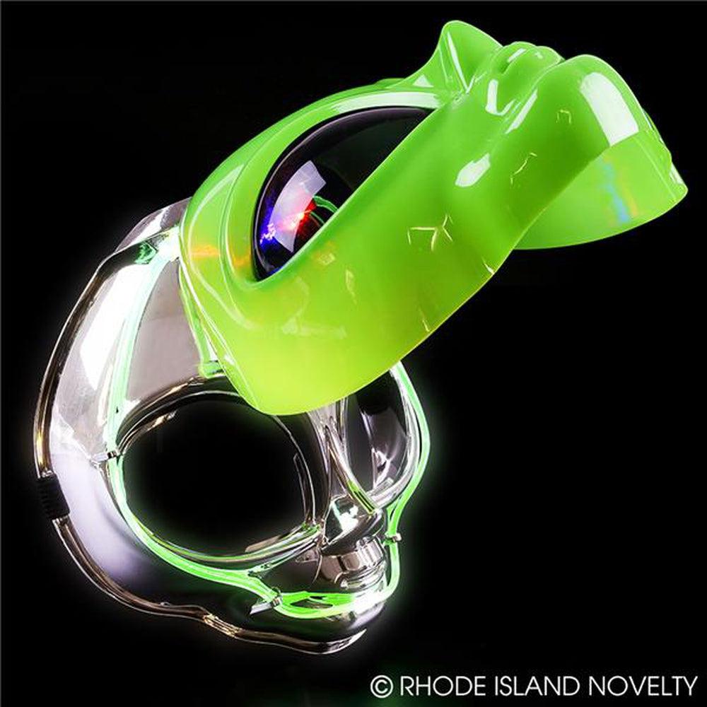 8" Light-Up Alien  Mask