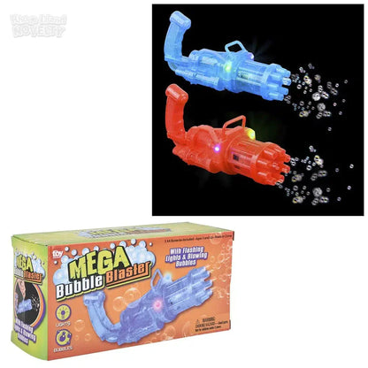 8" Light-Up Gatling Bubble Blaster