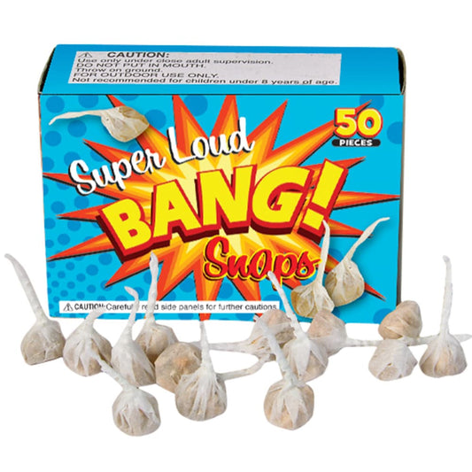 Bang Snaps - 50 Super Loud Individual Pieces