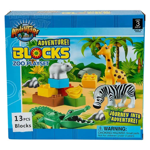 Blocks 13 Piece Zoo Block Set