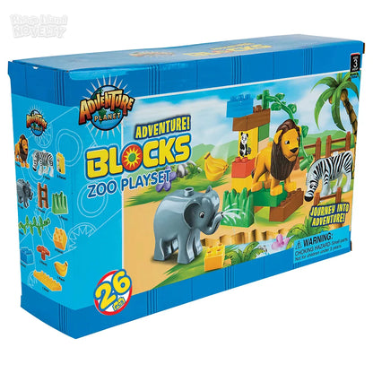 Blocks 26 Piece Zoo Block Set