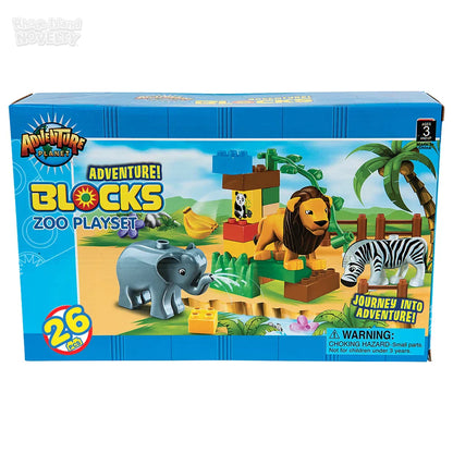 Blocks 26 Piece Zoo Block Set