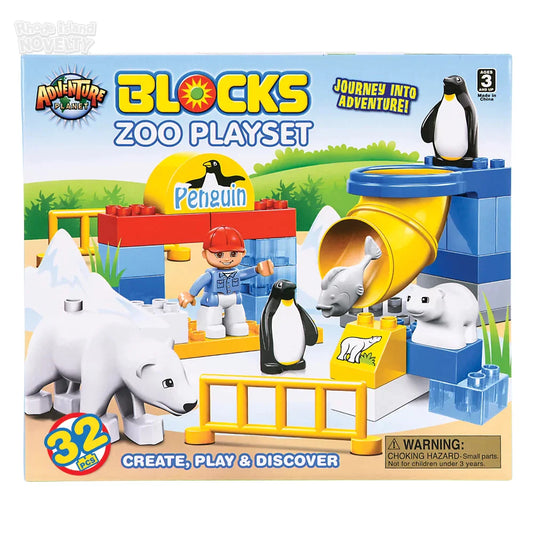 Blocks 32 Piece Zoo Block Set