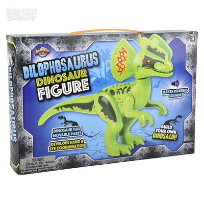 Blocks Dilophosaurus Roaring Dinosaur Building Block Figure with Sound