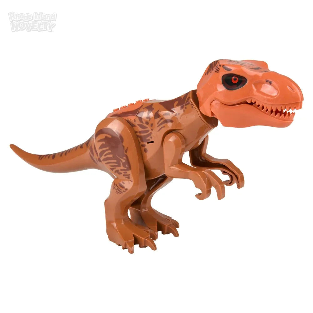 Blocks T-Rex Roaring Dinosaur Building Block Figure with Sound