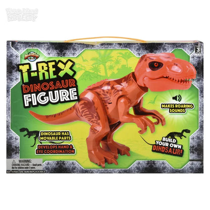 Blocks T-Rex Roaring Dinosaur Building Block Figure with Sound