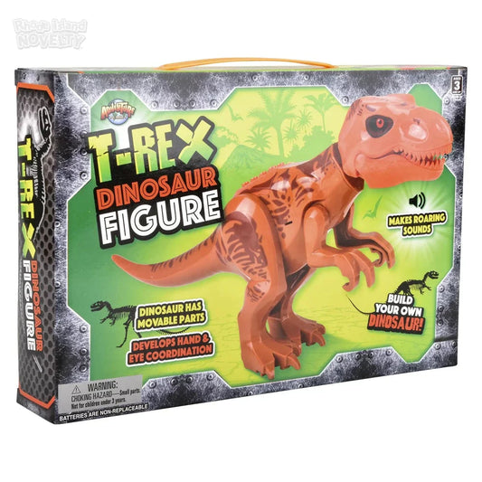 Blocks T-Rex Roaring Dinosaur Building Block Figure with Sound