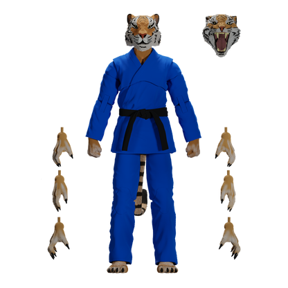 Zoo Jitsu Fighters Tiago the Tiger Action Figure