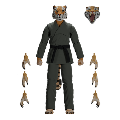 Zoo Jitsu Fighters Tiago the Tiger Action Figure