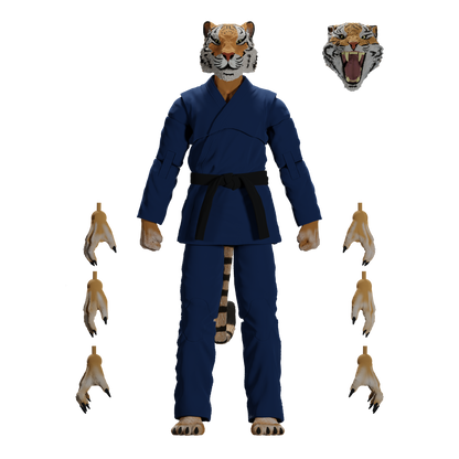 Zoo Jitsu Fighters Tiago the Tiger Action Figure