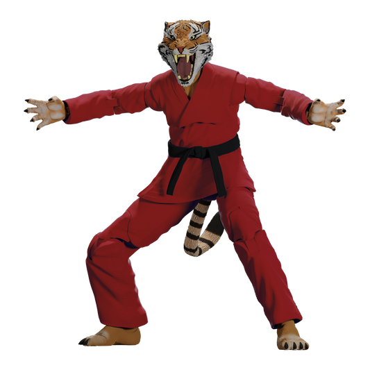 Zoo Jitsu Fighters Tiago the Tiger Action Figure